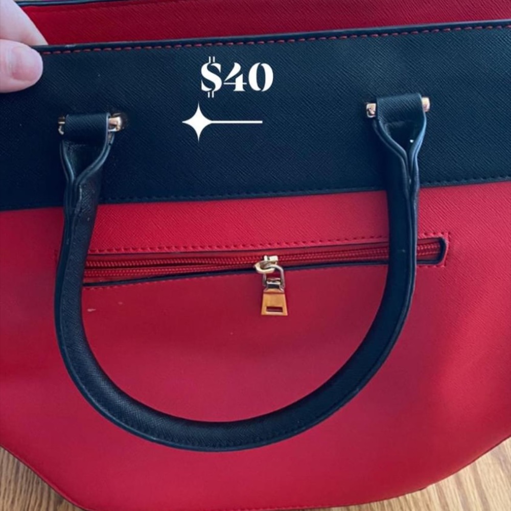 Beautiful red purse